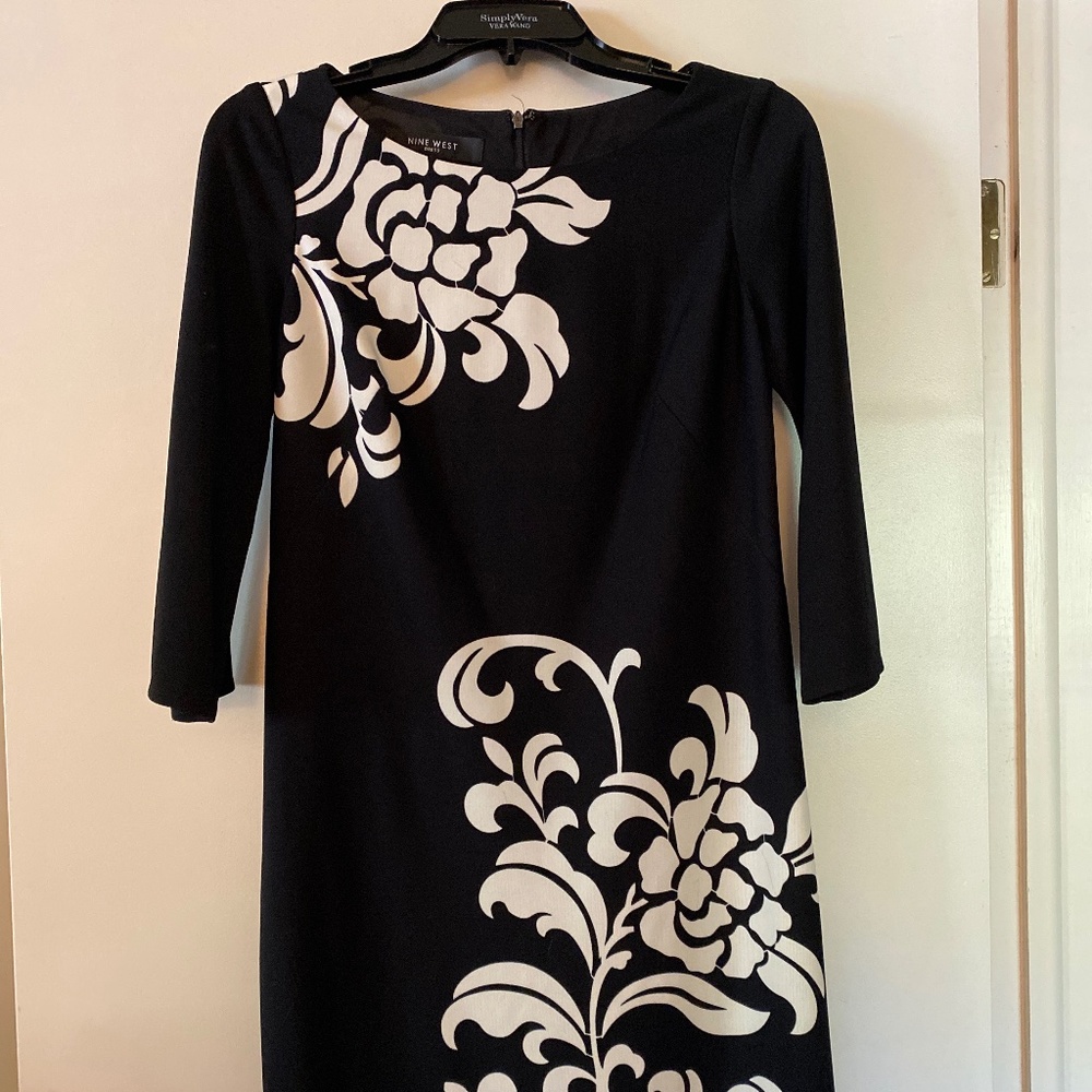 Black and white dress